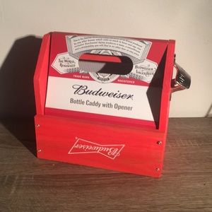 *Budweiser* Bottle caddy and opener